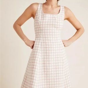 Gal Meets Glam Evangeline Windowpane Dress